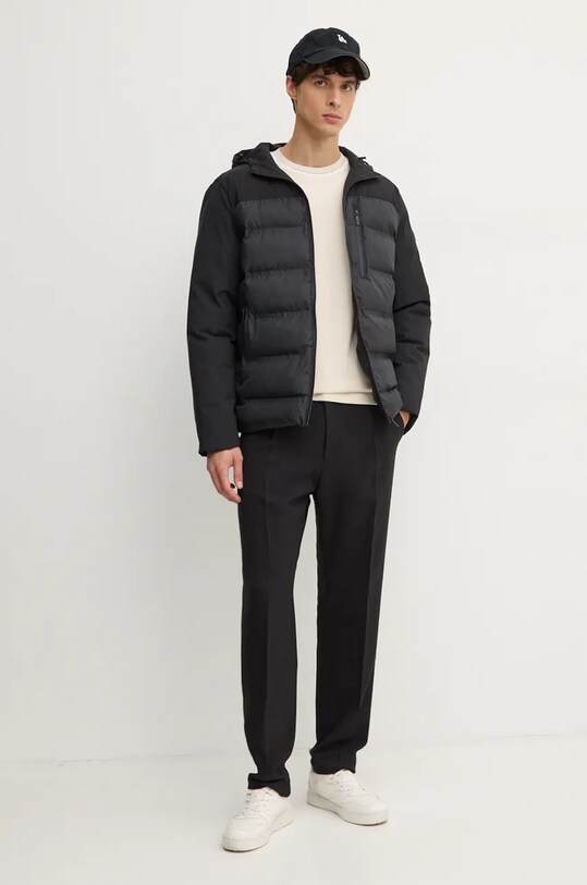Бавовняна футболка BOSS 50530089 бежевий AW24