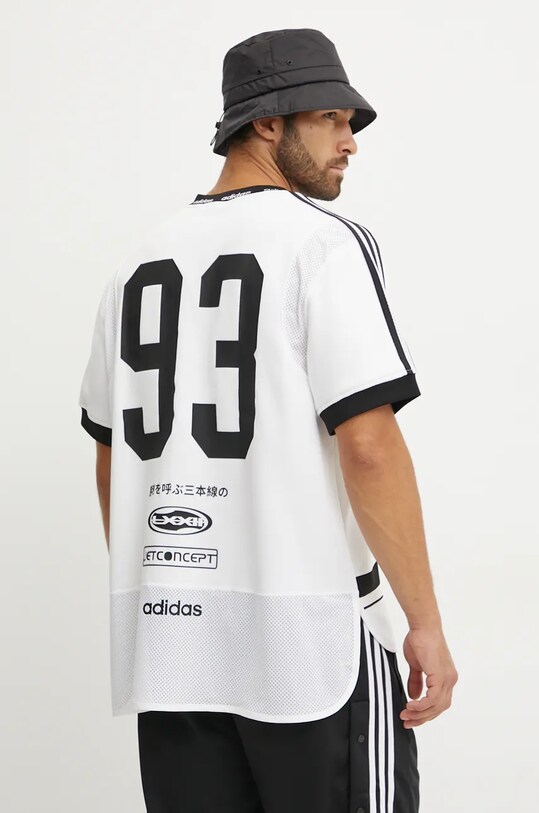 Ruházat adidas Originals t-shirt Team 93 Jersey JN0808 fehér