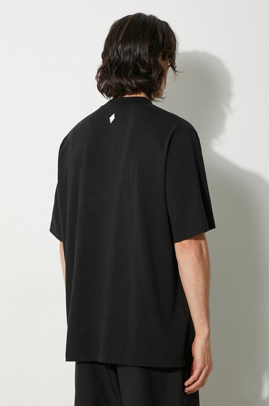 Clothing Marcelo Burlon cotton t-shirt Ama Over Tee CMAA054F24JER00B1001 black