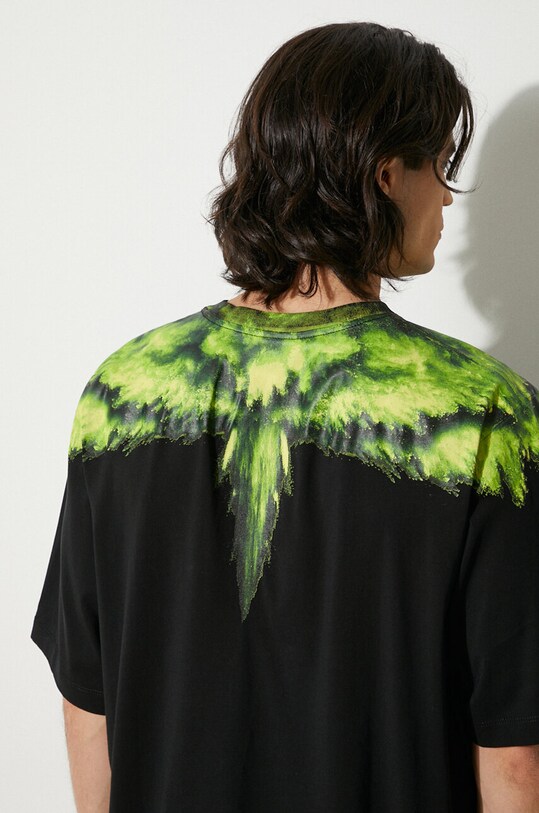 Marcelo Burlon cotton t-shirt Colordust Wings Over Tee CMAA054F24JER0011055 black
