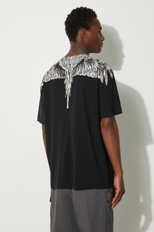 Clothing Marcelo Burlon cotton t-shirt Icon Wings Basic Tee CMAA056F24JER0011006 black