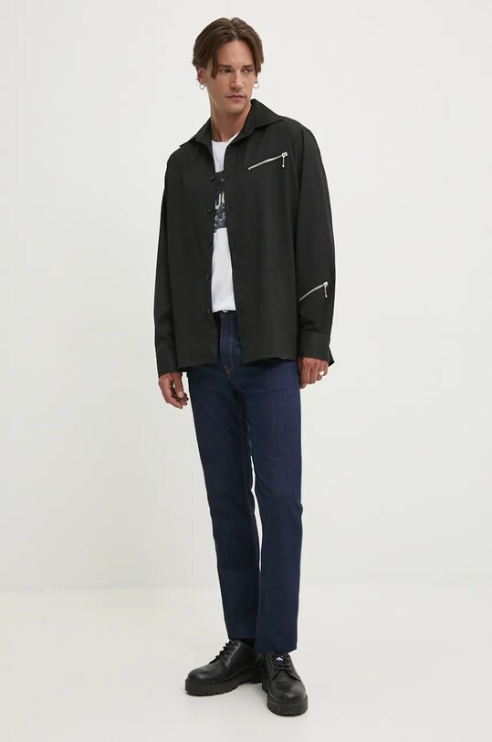 Хлопковая футболка HUGO 50523999 белый AW24