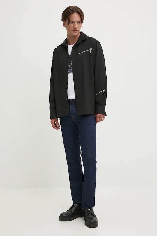 Bavlněné tričko HUGO 50523999 bílá AW24