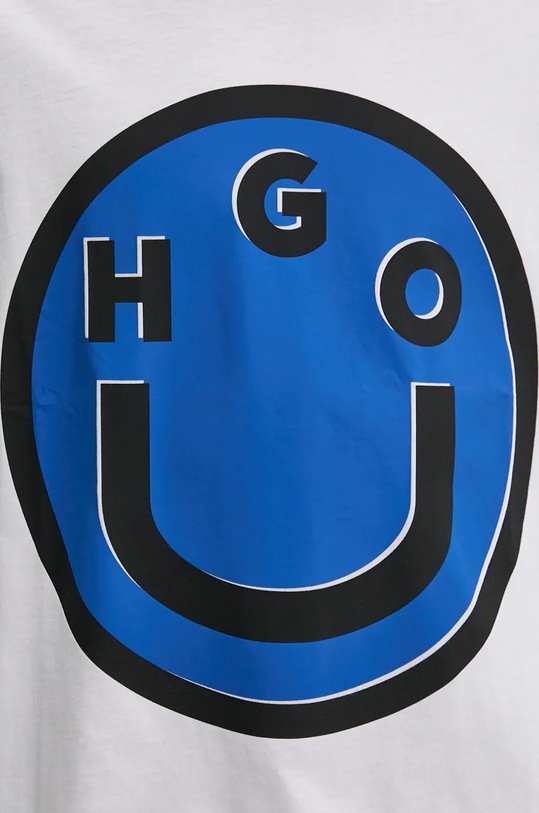 Hugo Blue tricou din bumbac 50525333 alb