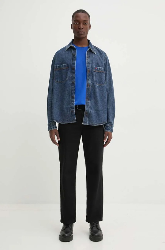 Hugo Blue t-shirt in cotone 50532295 blu AW24