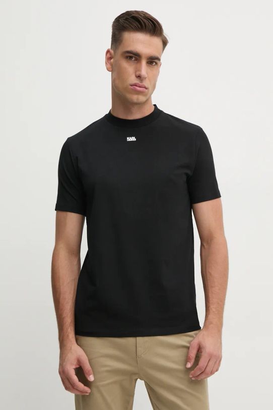 Karl Lagerfeld tricou uni negru 544221.755052