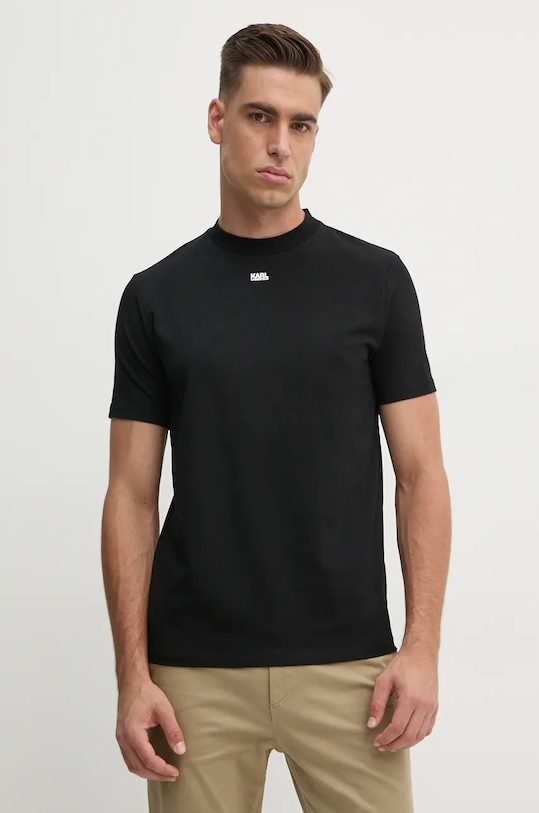 Karl Lagerfeld tricou uni negru 544221.755052