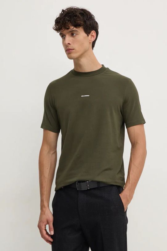 Karl Lagerfeld tricou imprimeu verde 544221.755053