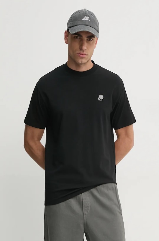 Karl Lagerfeld tricou imprimeu negru 544221.755124