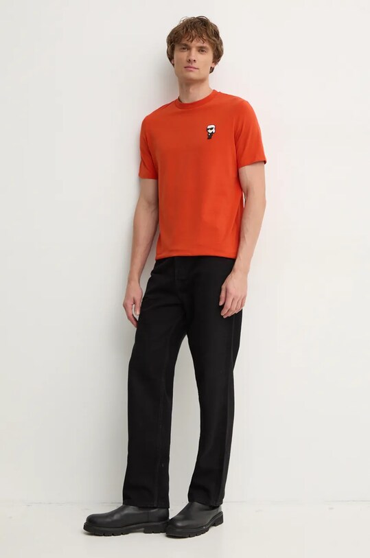 Футболка Karl Lagerfeld 544221.755027 оранжевый AW24