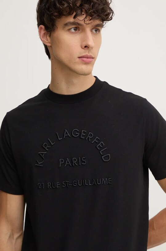 Karl Lagerfeld tricou negru 544221.755050