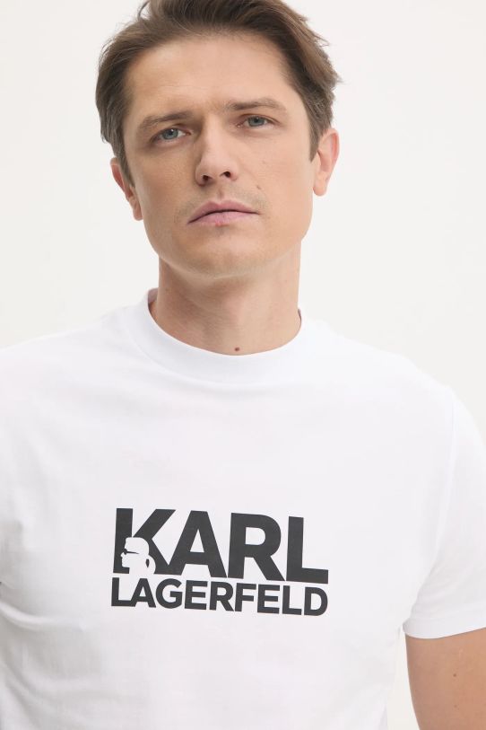 Karl Lagerfeld tricou alb 544235.755087