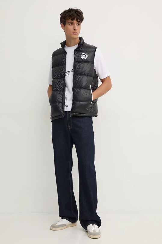 Бавовняна футболка Karl Lagerfeld 544225.755444 білий AW24