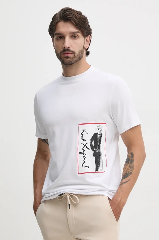 Футболка Karl Lagerfeld regular белый 544221.755083