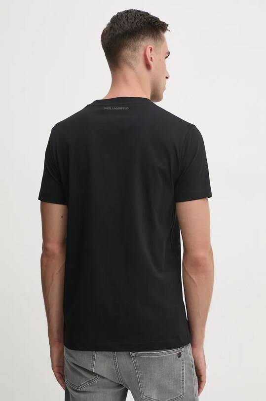 Одяг Бавовняна футболка Karl Lagerfeld 544242.755066 чорний