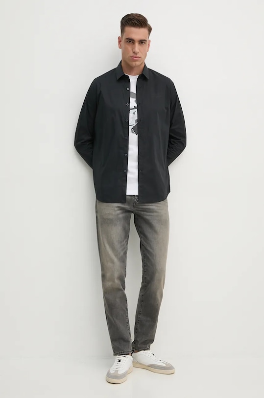 Bavlněné tričko Karl Lagerfeld 544242.755060 bílá AW24