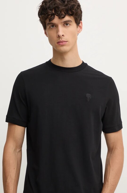 Karl Lagerfeld t-shirt czarny 544221.755055