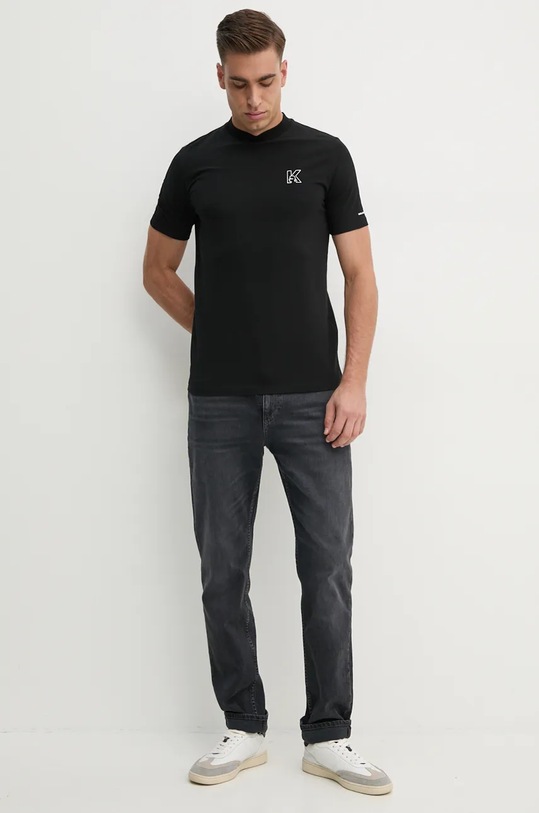 Tričko Karl Lagerfeld 544221.755030 černá AW24