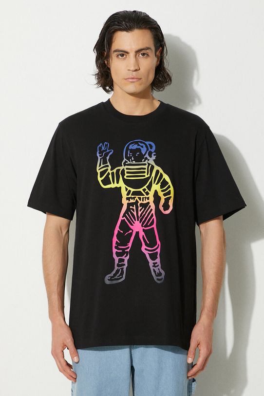 Billionaire Boys Club tricou din bumbac Standing Astro print negru B24244
