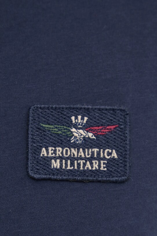 Aeronautica Militare tricou din bumbac TS2333J662 bleumarin