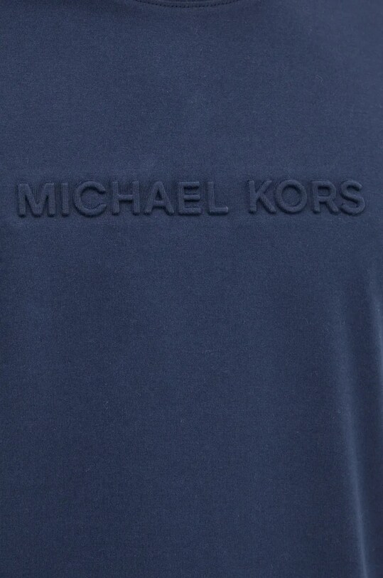 Одежда Хлопковая футболка Michael Kors CF4529H1V2 тёмно-синий