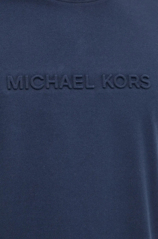 Одяг Бавовняна футболка Michael Kors CF4529H1V2 темно-синій