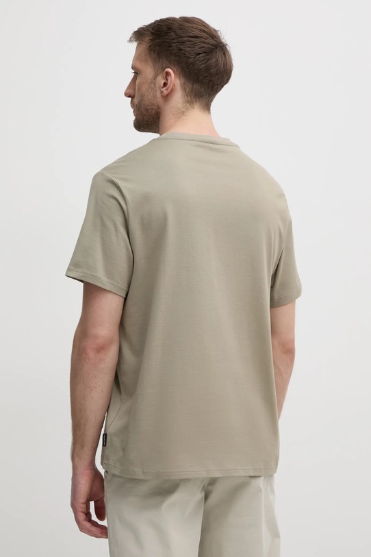 Одяг Бавовняна футболка Michael Kors CF4529H1V2 бежевий