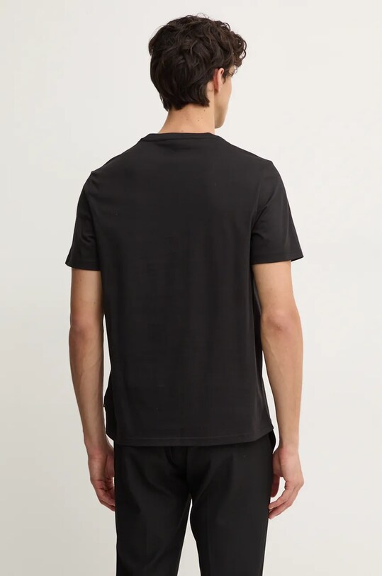 Michael Kors tricou din bumbac CF4529H1V2 negru SS25