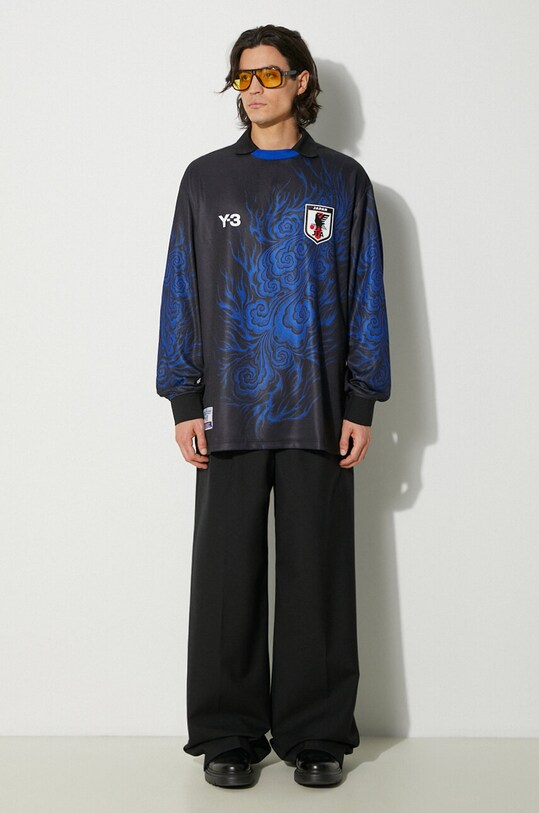 Y-3 longsleeve JFA Long Sleeve Tee JC7571 czarny AW24