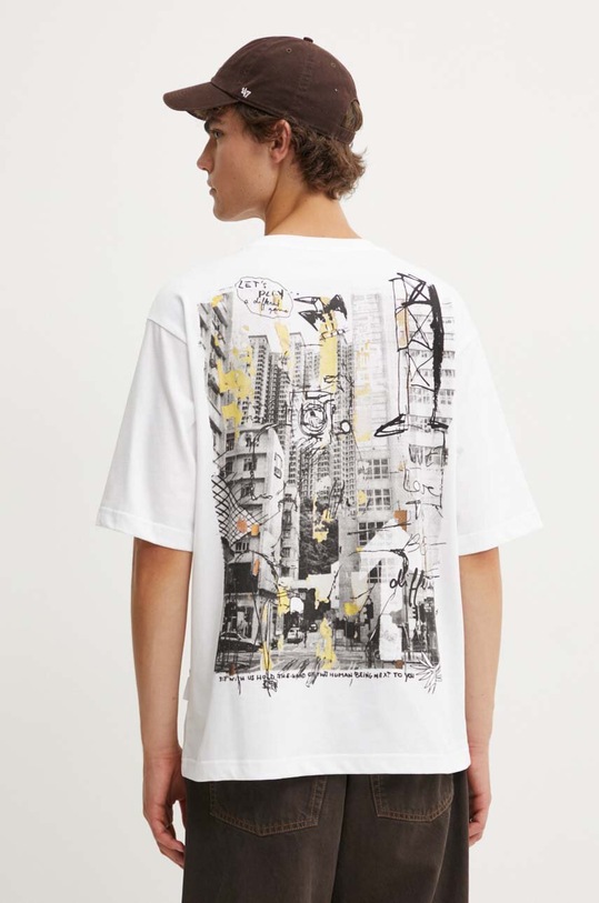 Бавовняна футболка Desigual KAI бавовна білий 24WMTK28