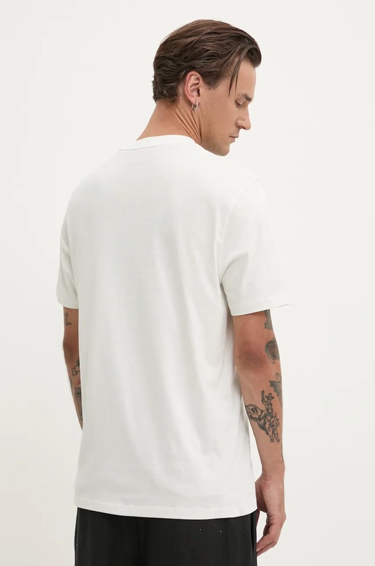 Oblečení Bavlněné tričko HUGO 50523979 bílá