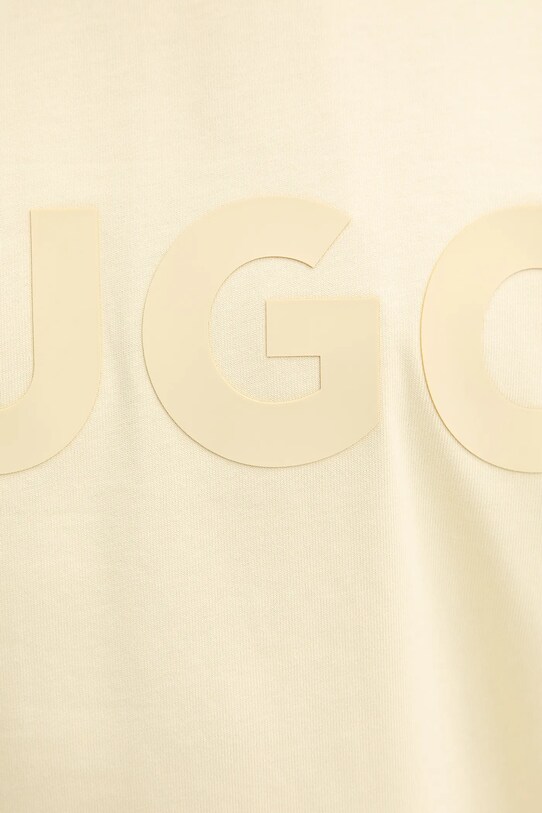 HUGO tricou din bumbac galben 50525765