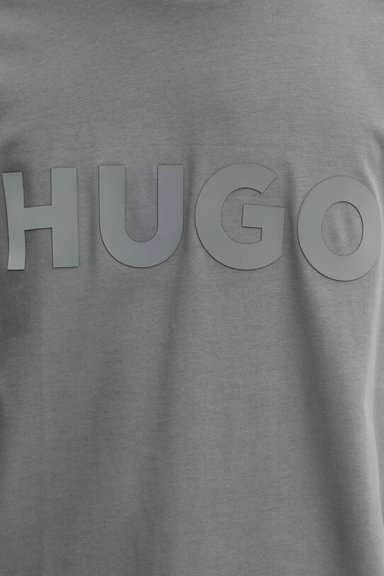 Бавовняна футболка HUGO 50525765 сірий