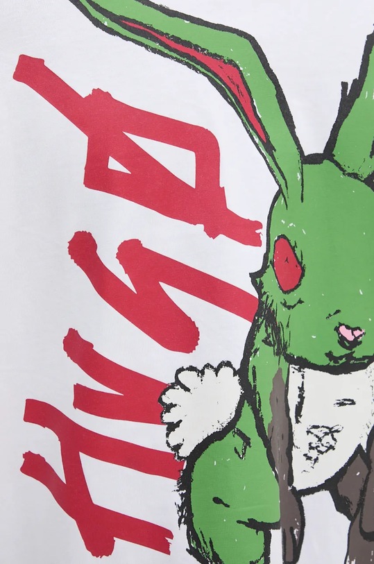 HUGO longsleeve din bumbac 50527799 alb