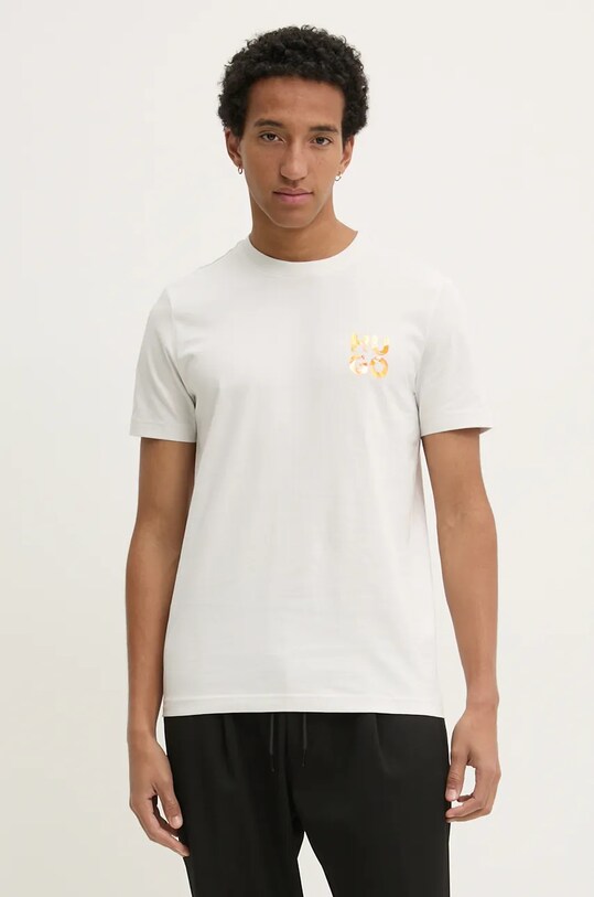 HUGO tricou din bumbac bej 50522134