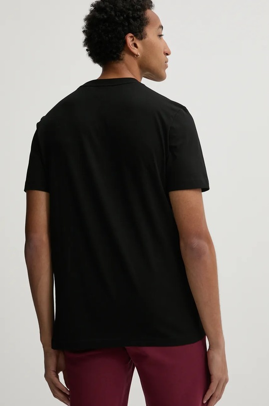 Oblečení Bavlněné tričko HUGO 50522134 černá