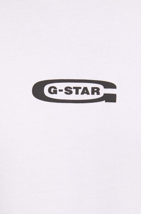 G-Star tricou din bumbac D25093.C784 alb