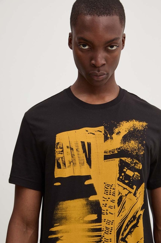 G-Star t-shirt in cotone nero D25532.336