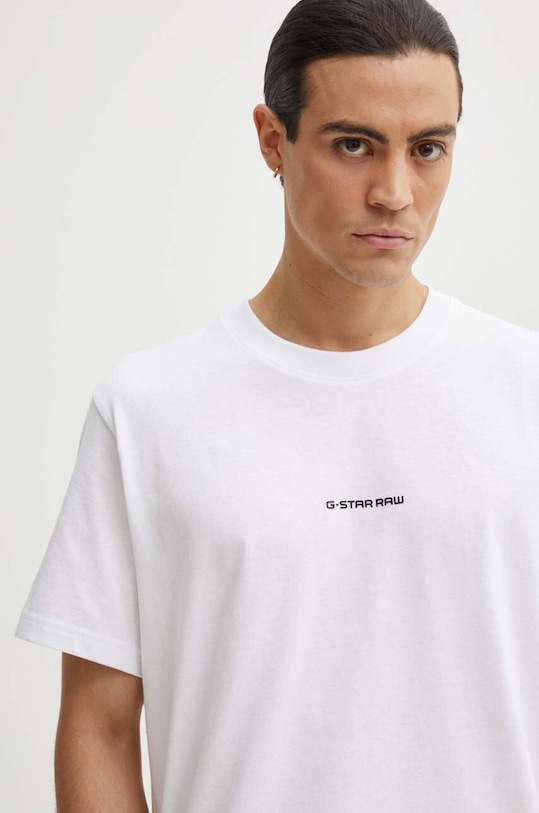 Bavlnené tričko G-Star biela D25677.C336