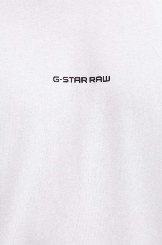 Bavlnené tričko G-Star D25677.C336 biela