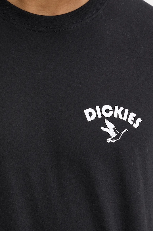 Bavlněné tričko Dickies GOOSE DK0A863G černá
