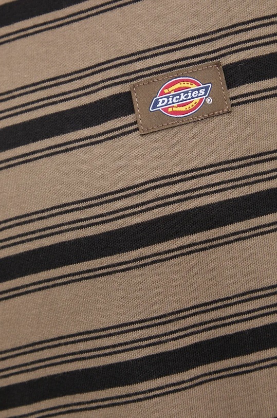 Pamučna majica Dickies STEVENSVILLE smeđa DK0A8642