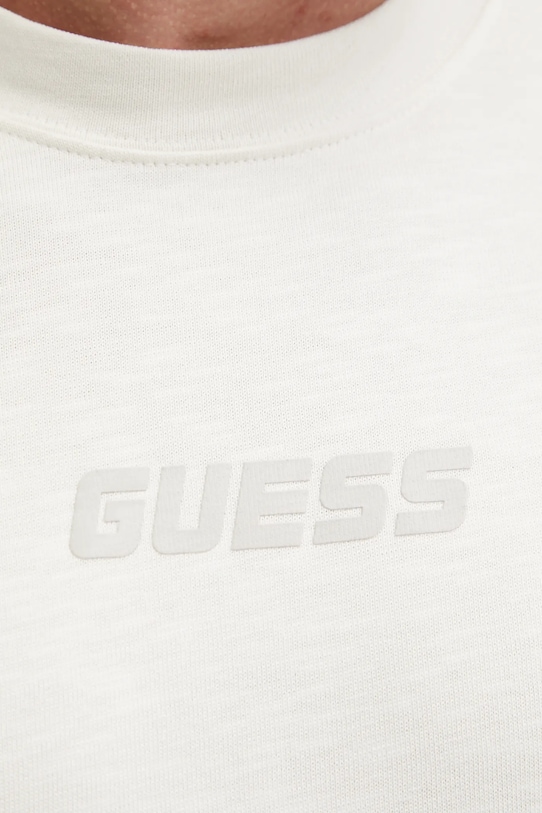 Guess t-shirt bawełniany DALIM Z4BI00.KCE21 beżowy