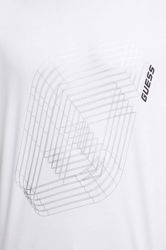 Guess t-shirt bawełniany CAPH Z4BI15.KCE60 biały