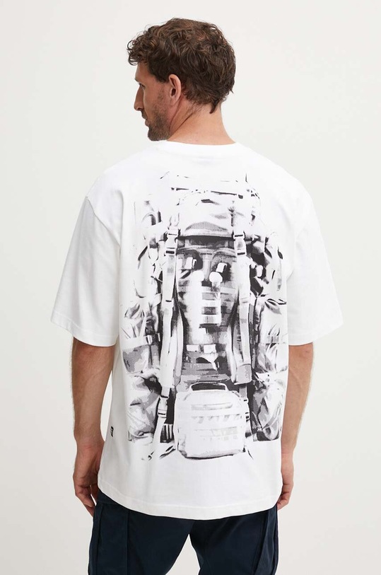 Odzież G-Star t-shirt bawełniany D25077.C784 biały