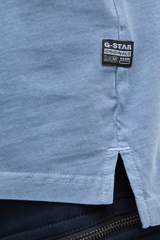 G-Star tricou din bumbac D24449.2653 albastru