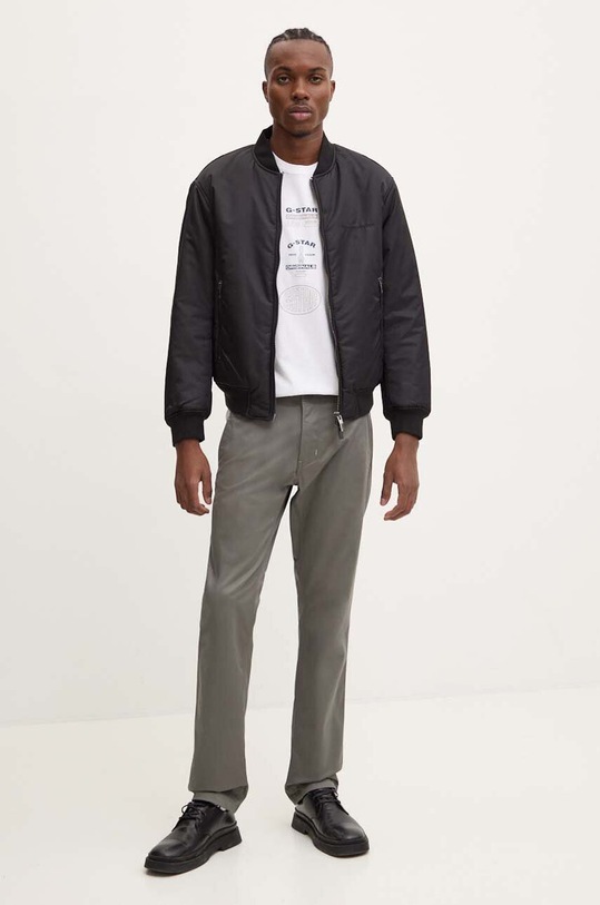 G-Star t-shirt bawełniany D25083.C506 biały AW24