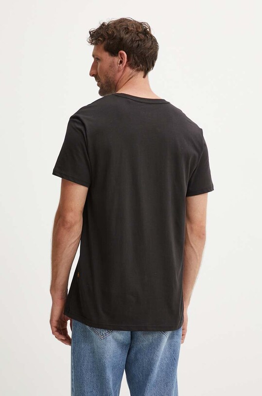 Odzież G-Star t-shirt bawełniany D25083.C506 czarny