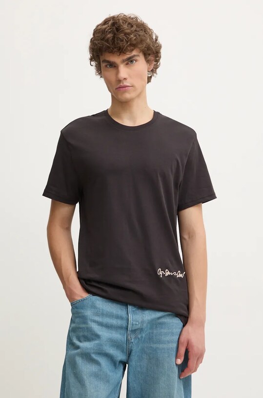 G-Star tricou print negru D25087.C506