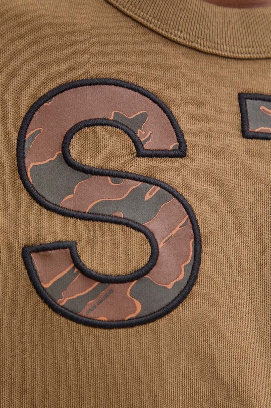 G-Star t-shirt bawełniany D25533.C336 brązowy